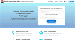 Desktop Screenshot of exchangerate-api.com